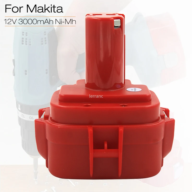 Bateria de Substituição para Makita Bateria sem Fio Ferramenta Pa12 1220 1222 1235 1233s 1233sb 1235a 6271d 12v 2000mah 2.0a 3.0ah - Image 2
