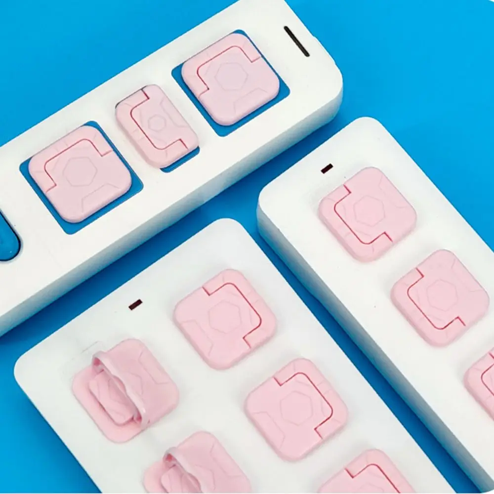 Two Holes Electrical Outlet Protector Cover Socket Power Protect Covers Baby Safety Guard Protection Cap Anti Electric Shock