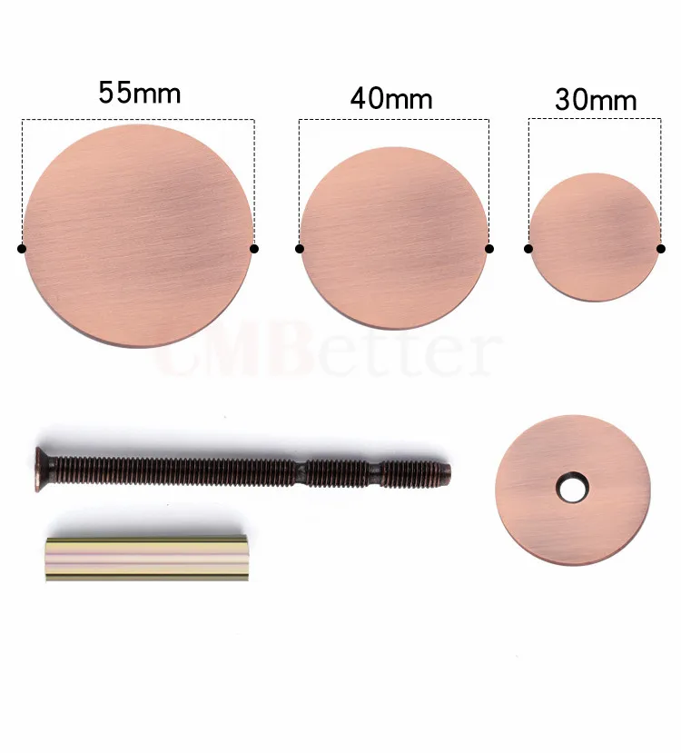 Stainless Steel Door Hole Cover Plate Filler Bell Entry Door Security Covering Unused Hardware Holes Gold Silver Red Bronze stainless steel escutcheon