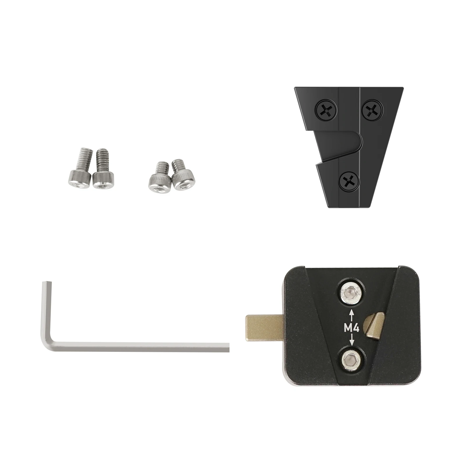 Zgcine Vr04 Mini v Mount Placa Kit para Dji Ronin s2 s3 Estabilizador v Bateria de Montagem V-lock Placa Adaptador - Image 2