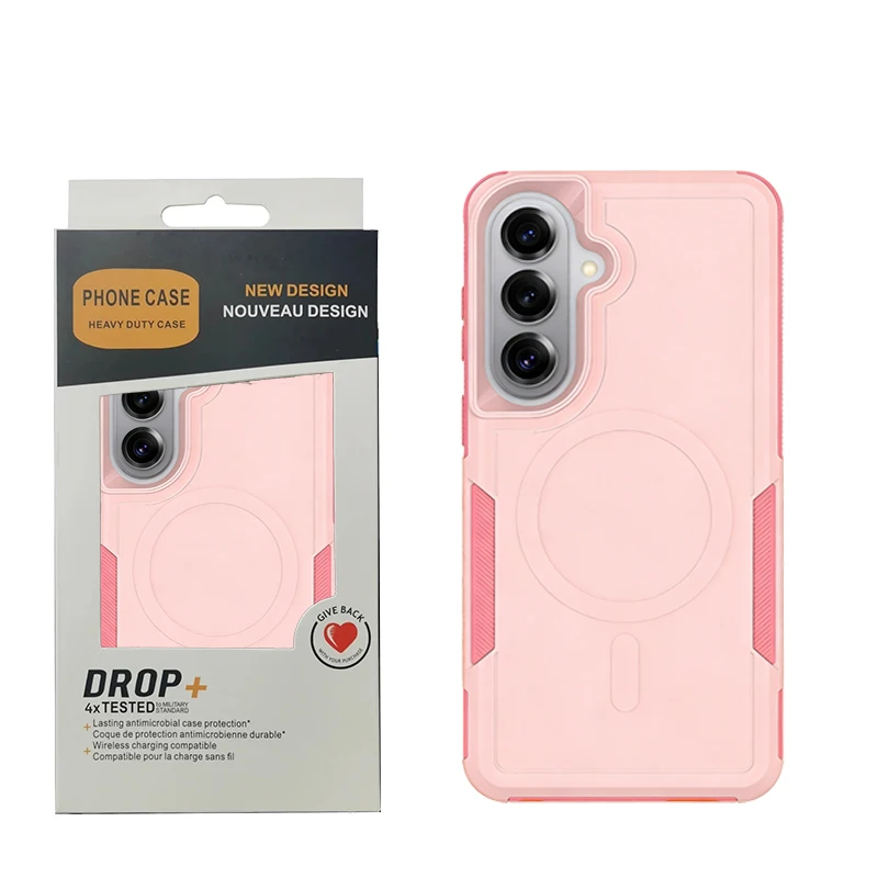 Hybrid PC+TPU Magnetic Armor Shockproof Phone Case