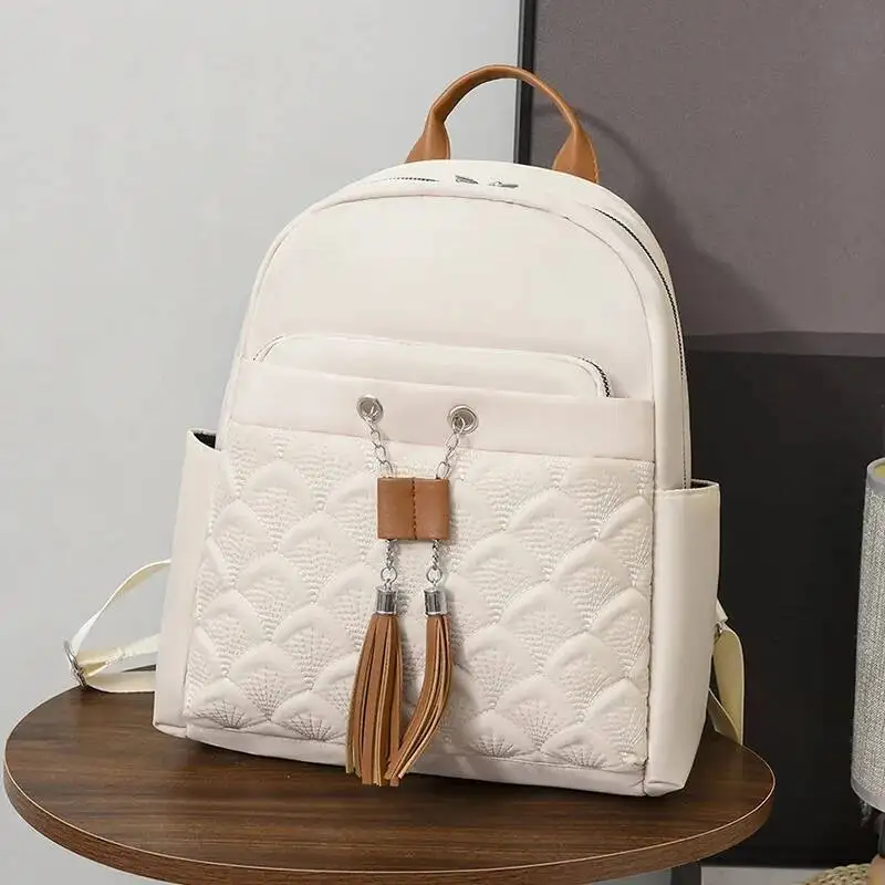 Gute Qualität Doppel Schulter Frauen Taschen Ins Taschen Im Angebot Mode Luxus Tasche Trendy Künstlerischen Nationalen Stil Beliebte Rucksack – Detail 11