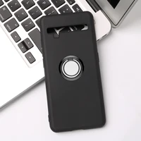 For TCL 10 Pro 6.47" TCL10Pro TCL10 10Pro T799B, T799H Back Ring Holder Bracket Phone Case Smartphone TPU Soft Silicone Cover 1