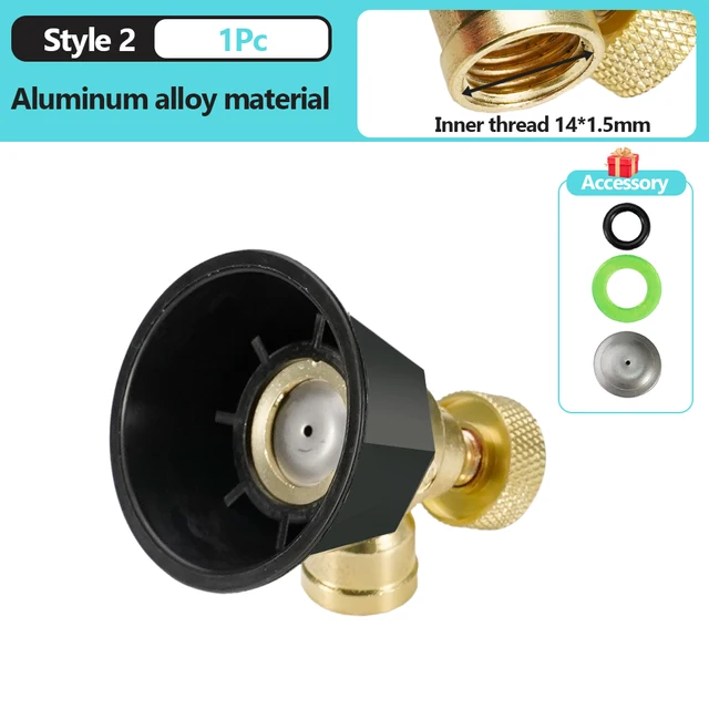 High Pressure Pesticide Sprayer Nozzle 1/2PCS 360 degree rotation