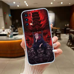Jujutsu Kaisen Themed Transparent Phone Case - Motorola Moto G9 (India) (T1)