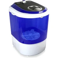 Portable Mini Washer-Top Loader Portable Laundry,Quiet,Rotary Controller,120V - For Compact Laundry,Ideal choice for small loads 1