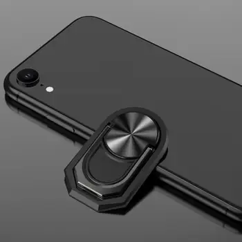 Soporte magnético de anillo para teléfono móvil, agarre giratorio de 360 grados para montaje en coche, pegatina trasera, almohadilla