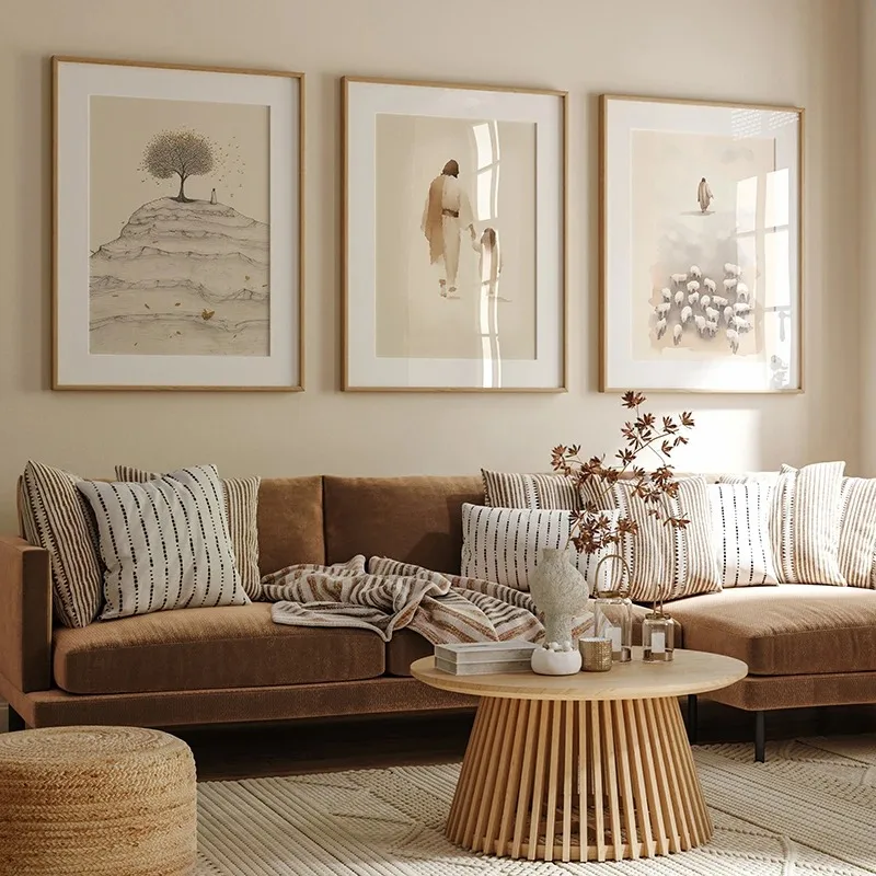 Jesus on The Path Paintings 2