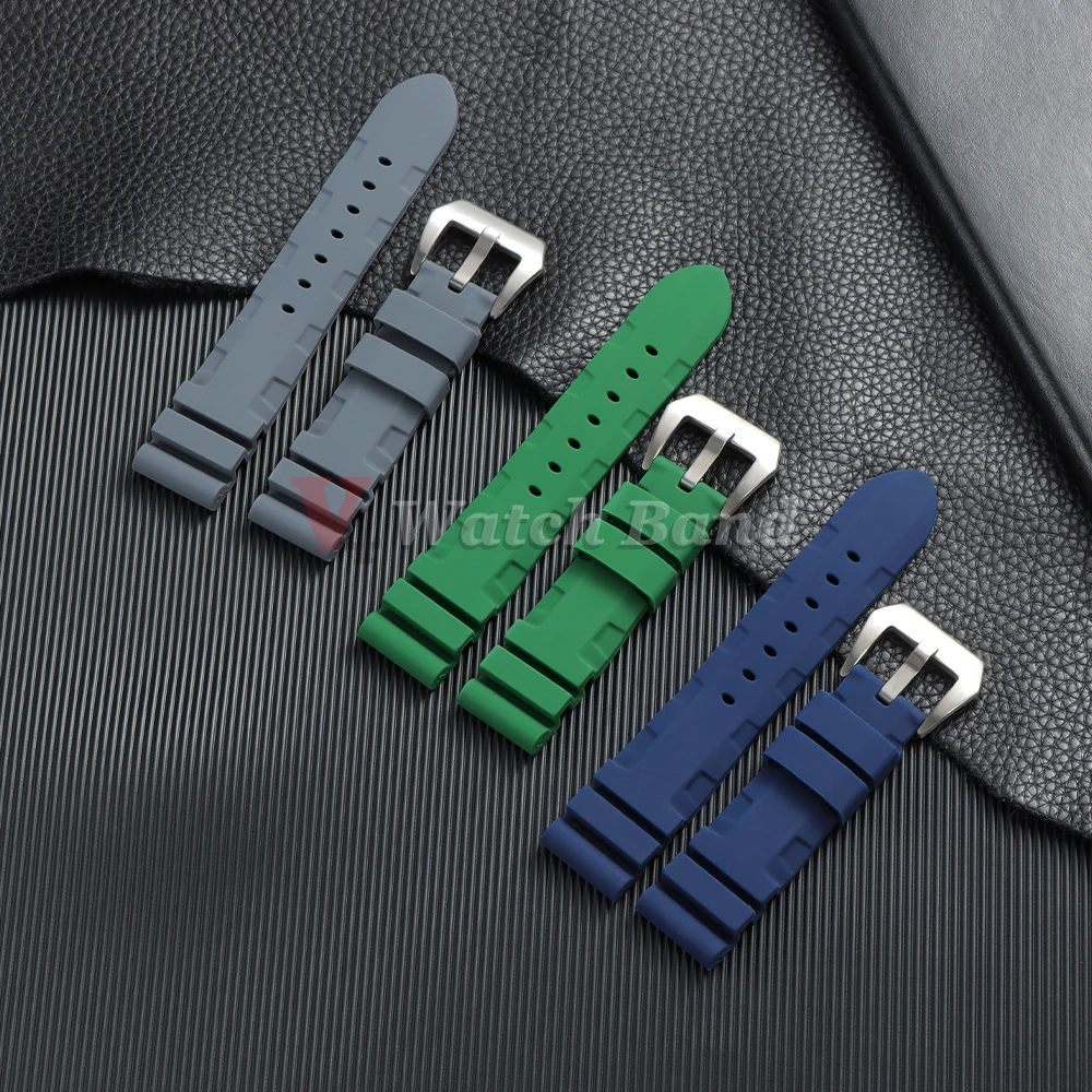 Premium Silicone Rubber Watch Strap - Soft Sport Bands