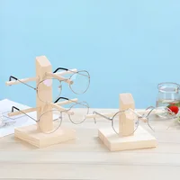 Solid Wood Glasses Display Rack Storage Rack Display Decorative Props Jewelry Holder Sunglasses Myopic Glasses Rack Home Storage 2