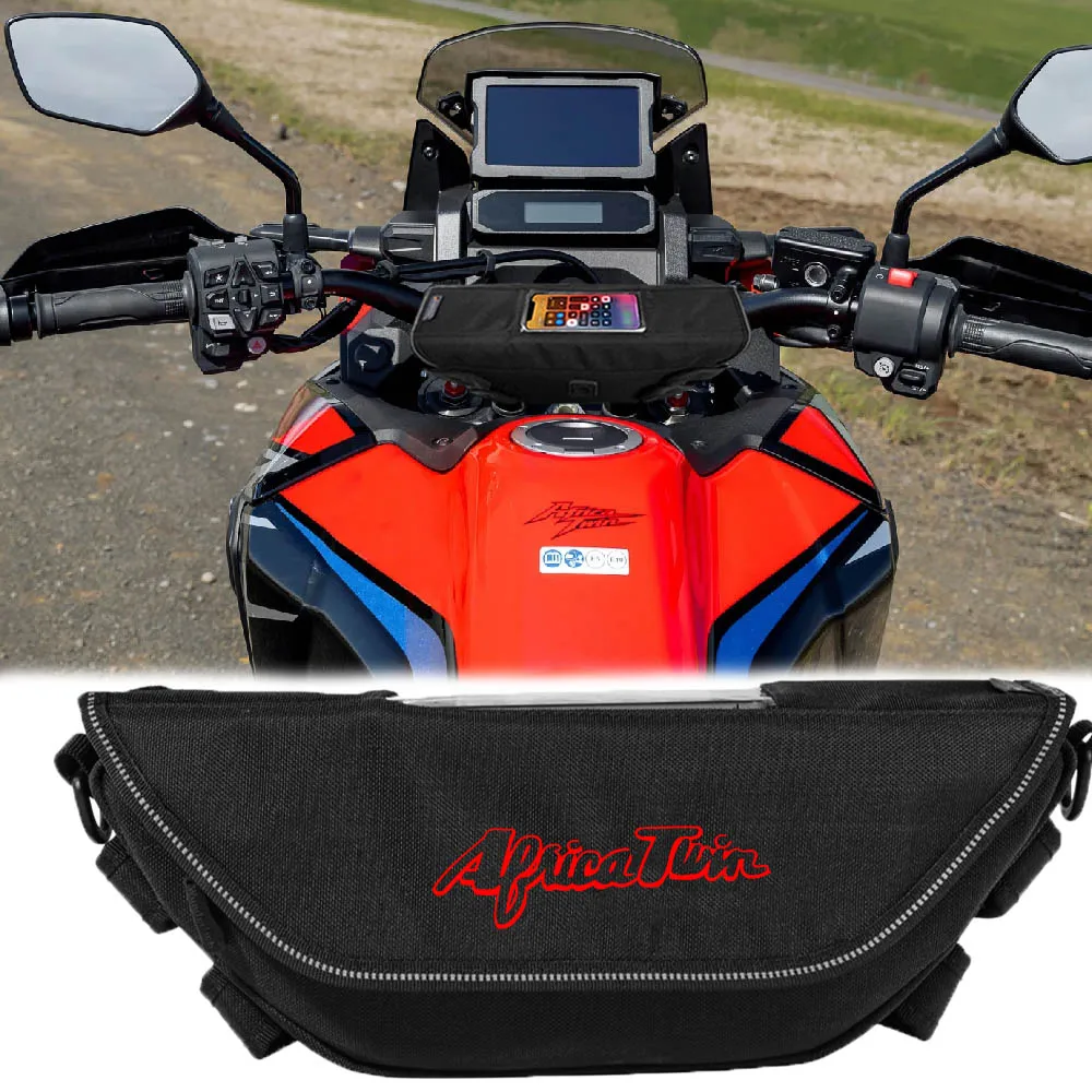 For Honda Africa Twin CRF1100 1100L crf1100 crf1100l Motorcycle accessory  Waterproof And Dustproof Handlebar Storage Bag motorcycle accessories motorcycle driver s license card holder card id card storage for honda africa twin crf1100l crf 1000l