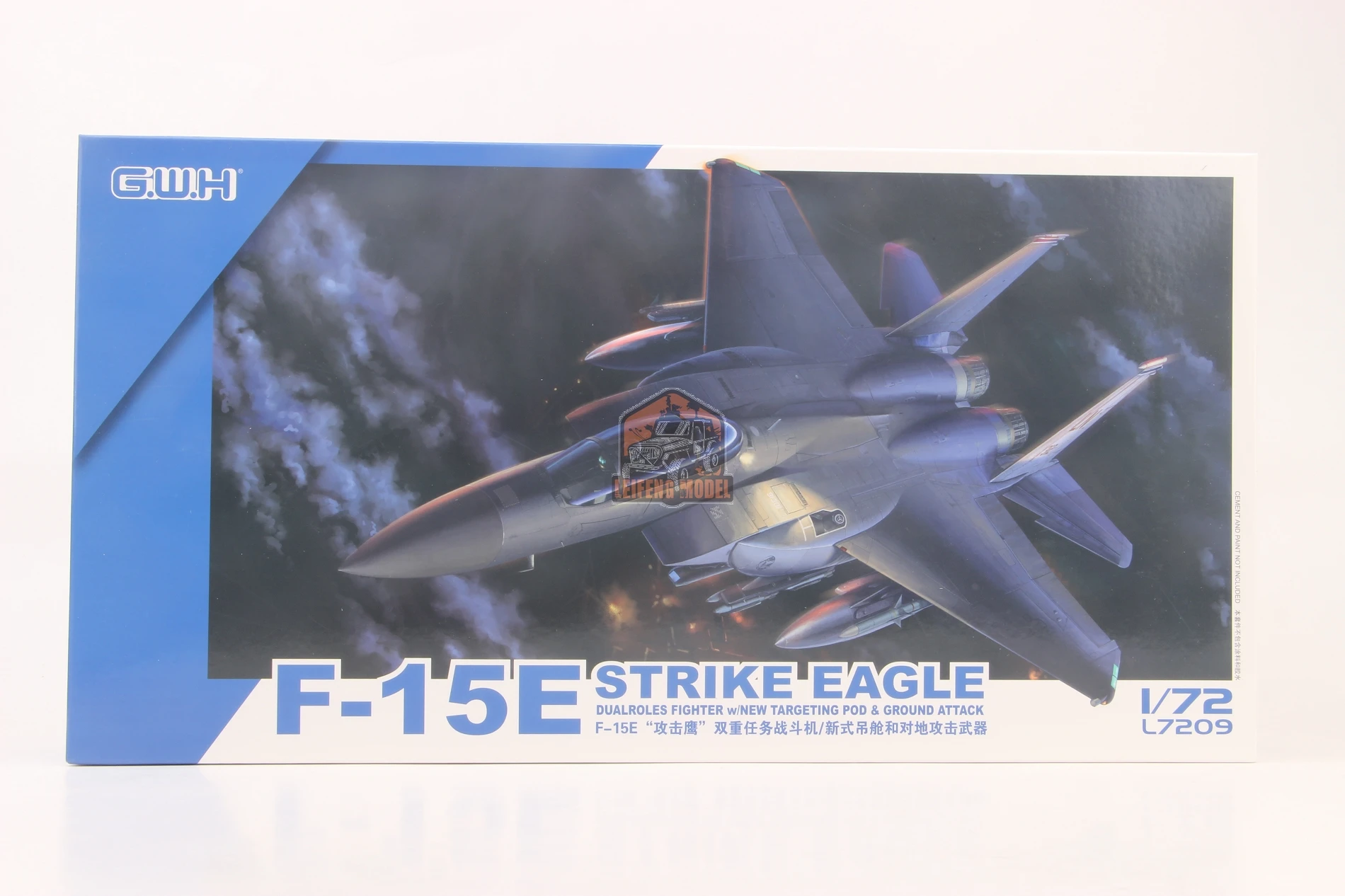 

Great Wall Hobby L7209 1/72 U.S. F-15E Limited Edition Scale Model Kit