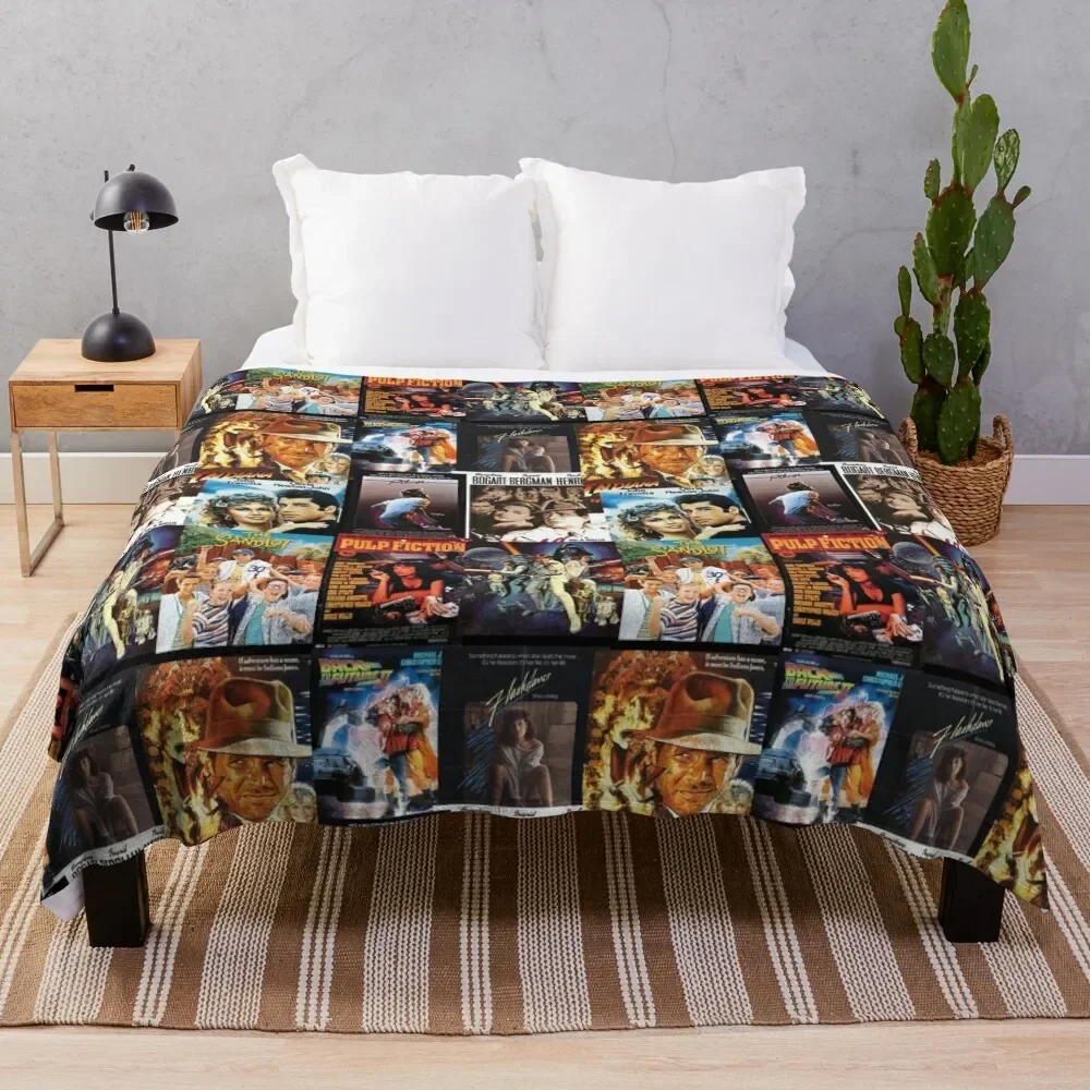 

Classic Movies Throw Blanket Furry Heavy Large funny gift Decoratives Blankets