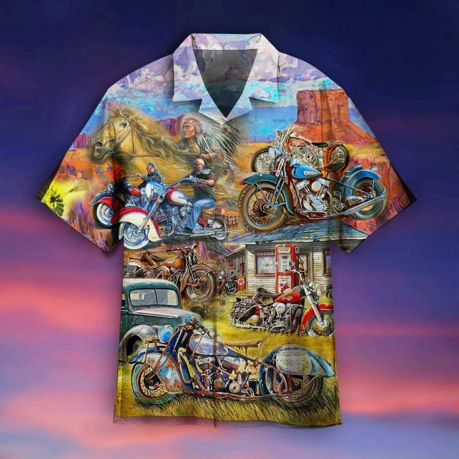Men’s Hawaiian Flower Print Shirt 2