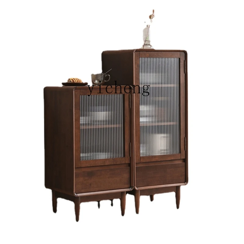 

Простой современный шкафчик из массива дерева Xl для гостиной, настенный чайный шкаф, кухонный Низкий шкаф