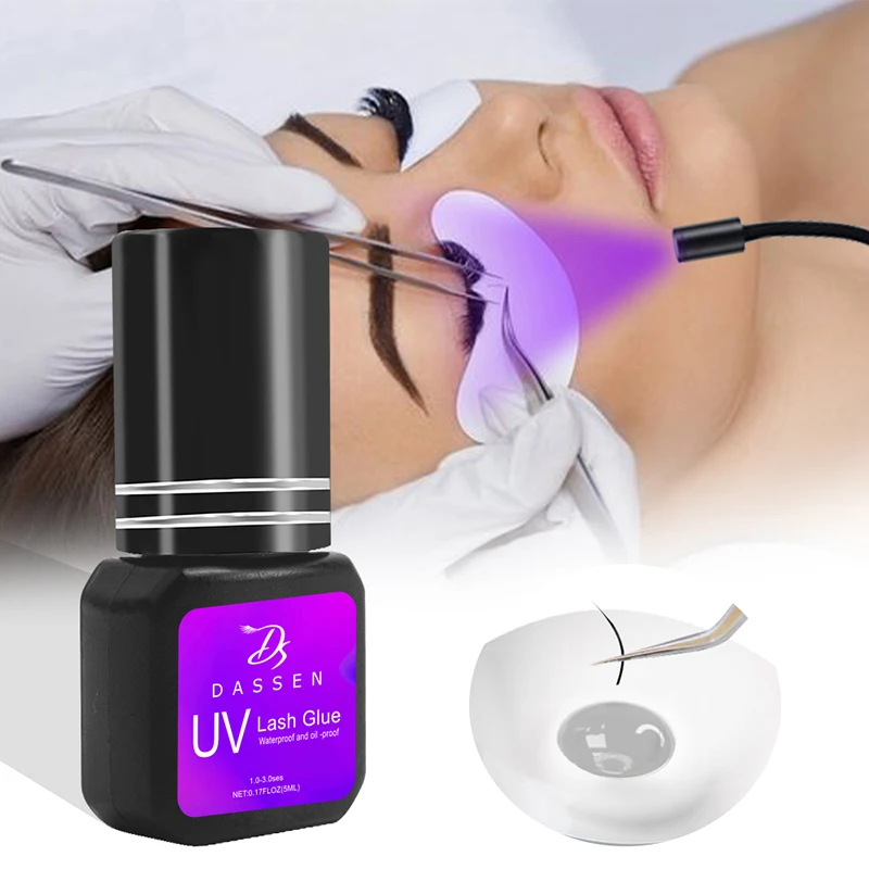 False Eye Lash Extension UV Glue Adhesive 5ML