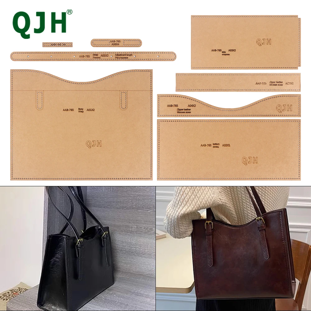 Leather Shoulder Bag Template 1