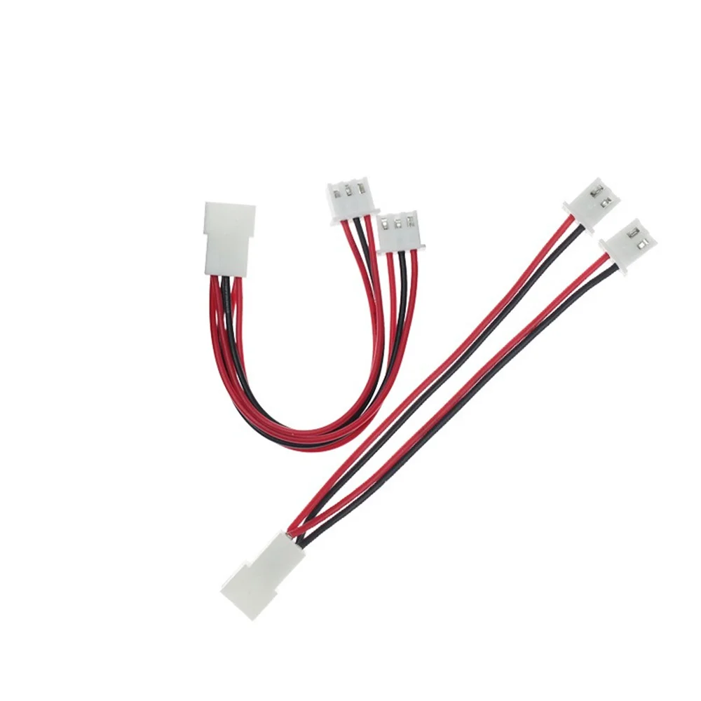 10Pcs XH2.54 Y 스플리터 케이블 2.54mm 피치 터미널 와이어 암-듀얼 수 2P 3P 4P 5P 6P 7P 8P 커넥터 와이어
