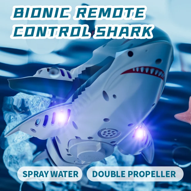 Remote Control Shark Water Toy 4