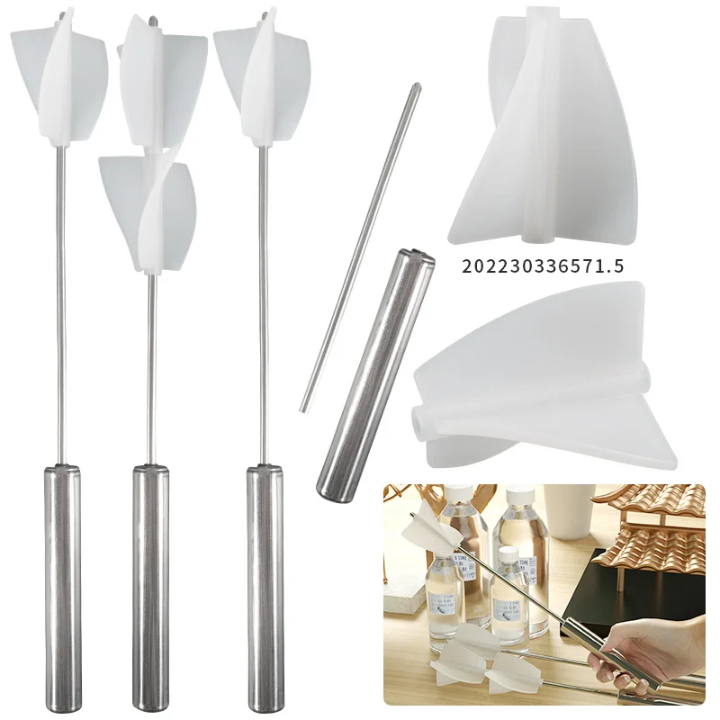 

Кристальный клей в форме капли, самодельный полуавтоматический смеситель, клей-карандаш, инструмент для скоростного смешивания