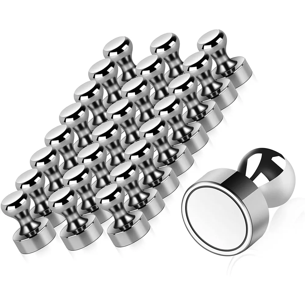 10/20x Magnetic Pins Neodymium Magnets Pin Board Magnet For Board Cone Magnets Super Strong Fridge Magnets For Home Storage Tool