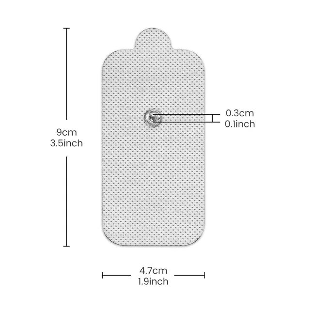 9x5cm Electrode Pads Gel for Tens Acupuncture Physiotherapy Machine Slimming Pulse Ems Muscle Stimulator Massager Sticker Health 5