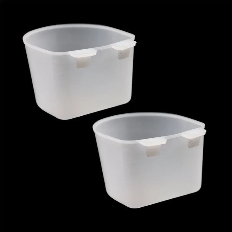 Bird Parrot Pigeons Plastic Water Bowl Feeding Trays Poultry Quail Food Bowl Bird Feeder Drinker Aviculture Tools 5 Pcs Parrot Feeder Bird Feeder Parrot Feeding Bowl