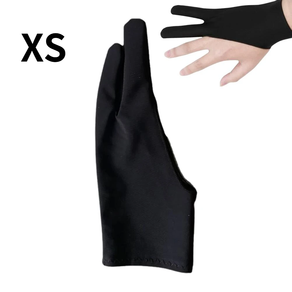 Anti-Friction Two-Finger Artist Glove for Drawing and Sketching