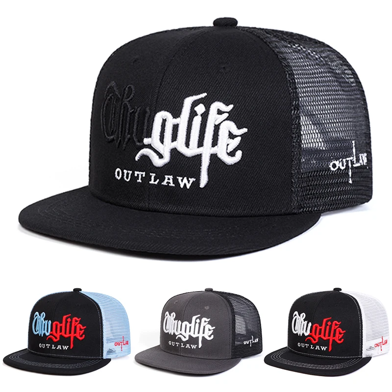 2025PersonalizedNewBaseballHatRiotLIFEEmbroideredHipHopHatOutdoorDailyLeisureSunshadeNetHatUnisexFlatEdgeHat-AliExpress200000297