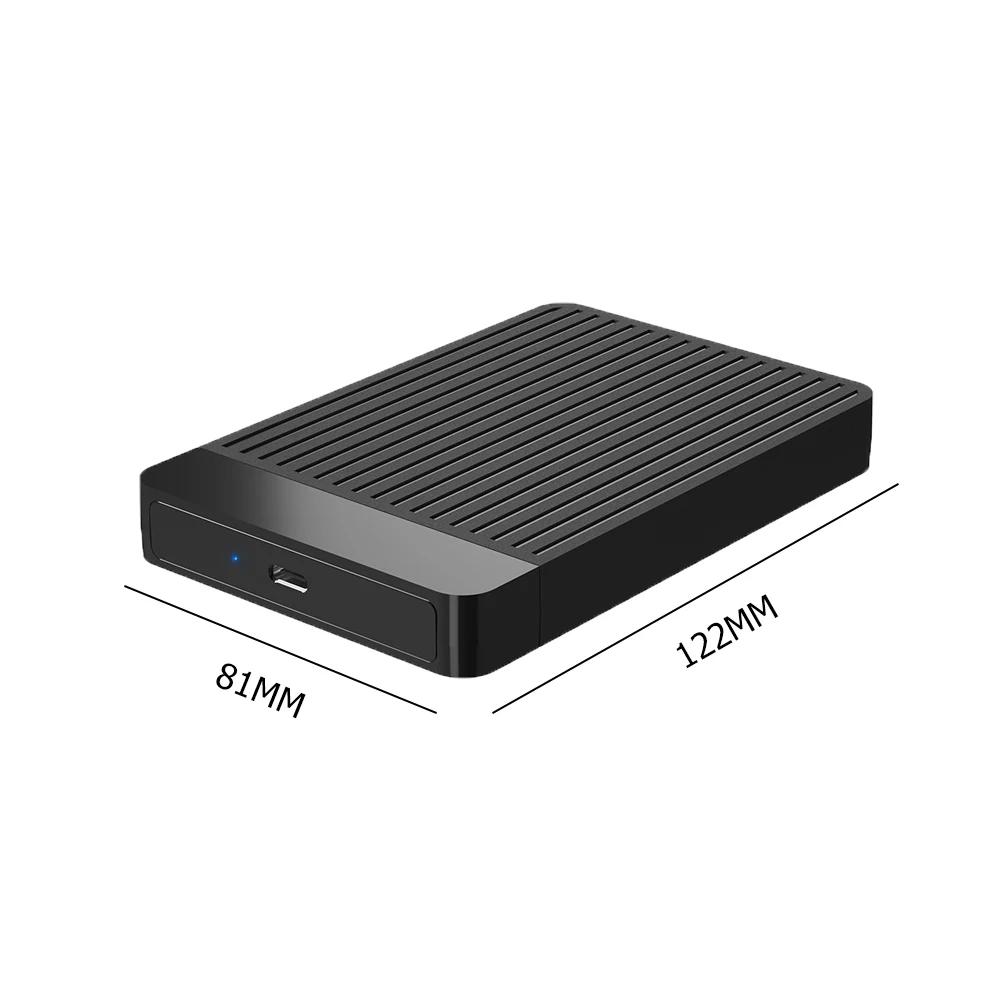 GUDGA 2.5 Inch Enclosure HDD Case SATA to USB 3.0/3.1 Cable External Hard Drive 6Gbps HD Portable Storage Device Support UASP