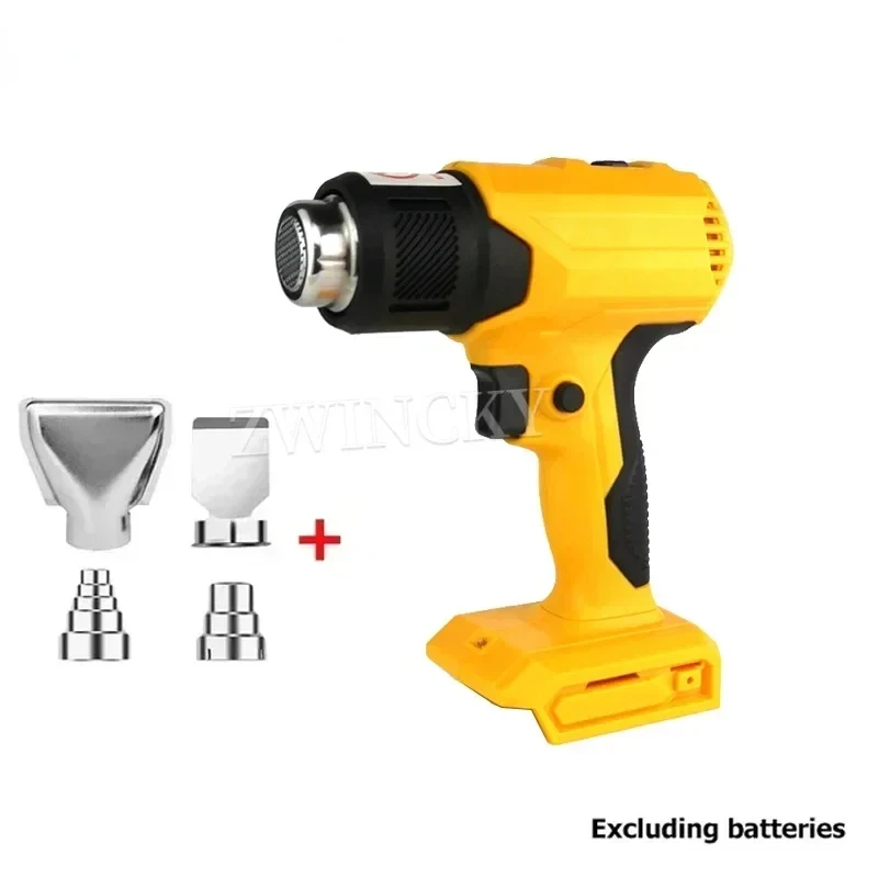 Handheld Hot Air Heating Machine For Makita 18V Battery Heat Gun with 4 Nozzles Industrial Home Hair Dryer Heat Air Machine 5