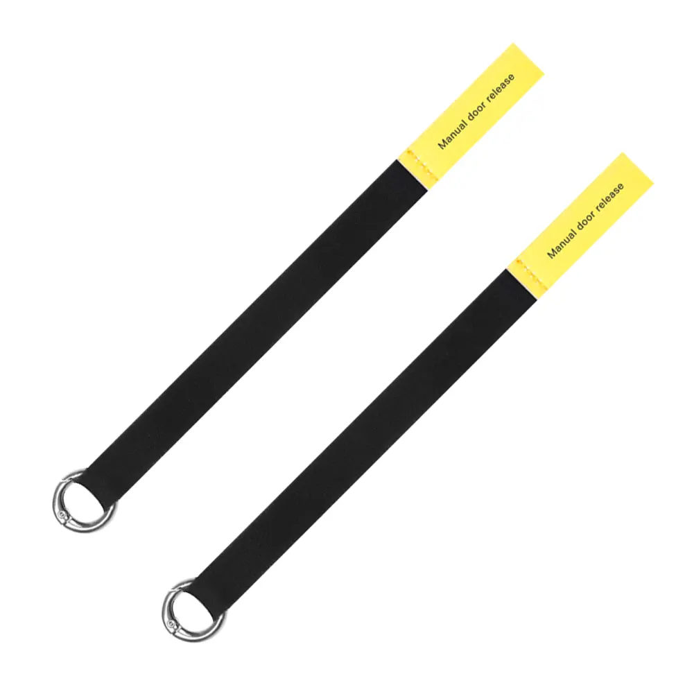 Extended Manual Door Release Handle Emergency Safety Pull Rope