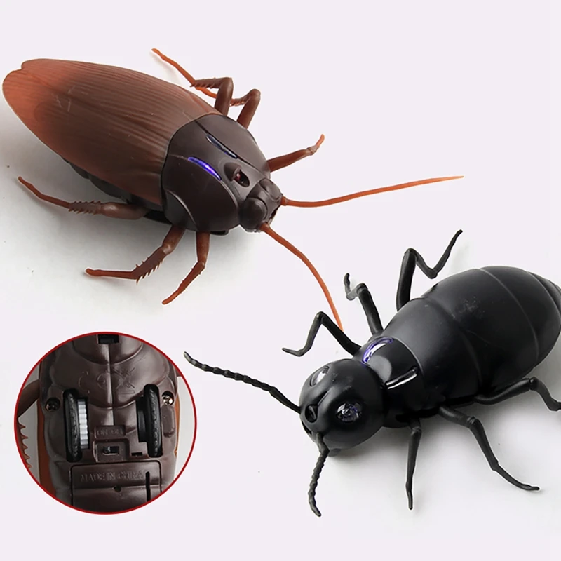 Infrared Remote Control Simulation Big Fake Spider Remote Control Toy Prank Insect Joke Scary Prank Bug Party Toy 2