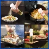 Kitchen Oil Spray Bottle Cooking Olive Oil Sprayer 200/300/500ML Pneumatic Spray Bottle Fitness Barbecue Spray Oil Dispenser 6