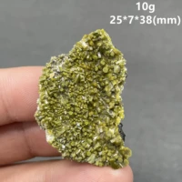 Natural Pyromorphite mineral specimen + healing quartz crystals and stones rock gemstone 2