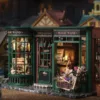 DIY Wooden Doll Houses Magic House Miniature Building Kits with Furniture Led Lights Dollhouse Toy Model for Birthday Gift Ideas 2