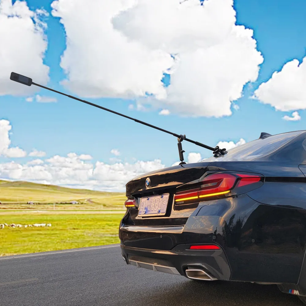 TUYU 1inch Ball Head Dual Flat Car Suction Cup and Invisible