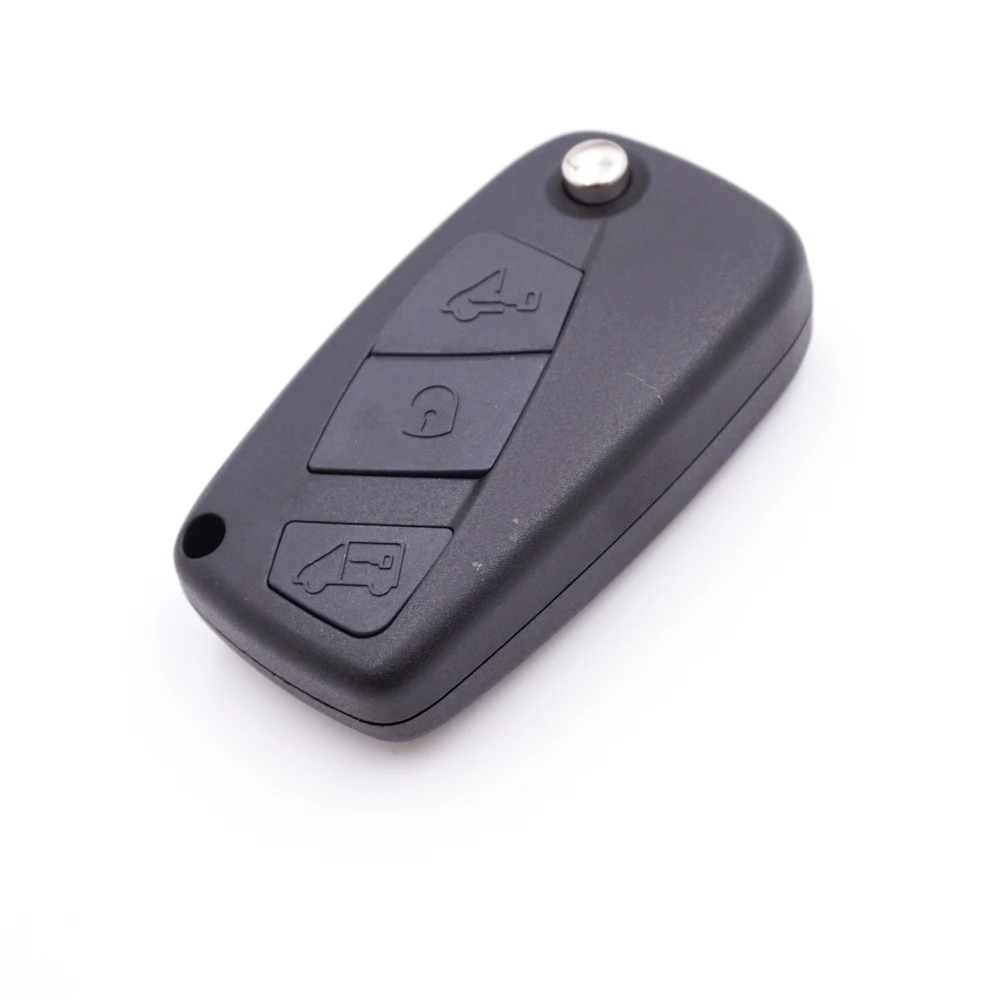 Key Case Car Key Shell Car Remote Key Car Key Key Shell Cocolockey for FIAT Punto Ducato Doblo Stilo Panda Bravo 3Buttons Folding Remote Key Shell SIP22 Blade Keys Fob Car Accessories