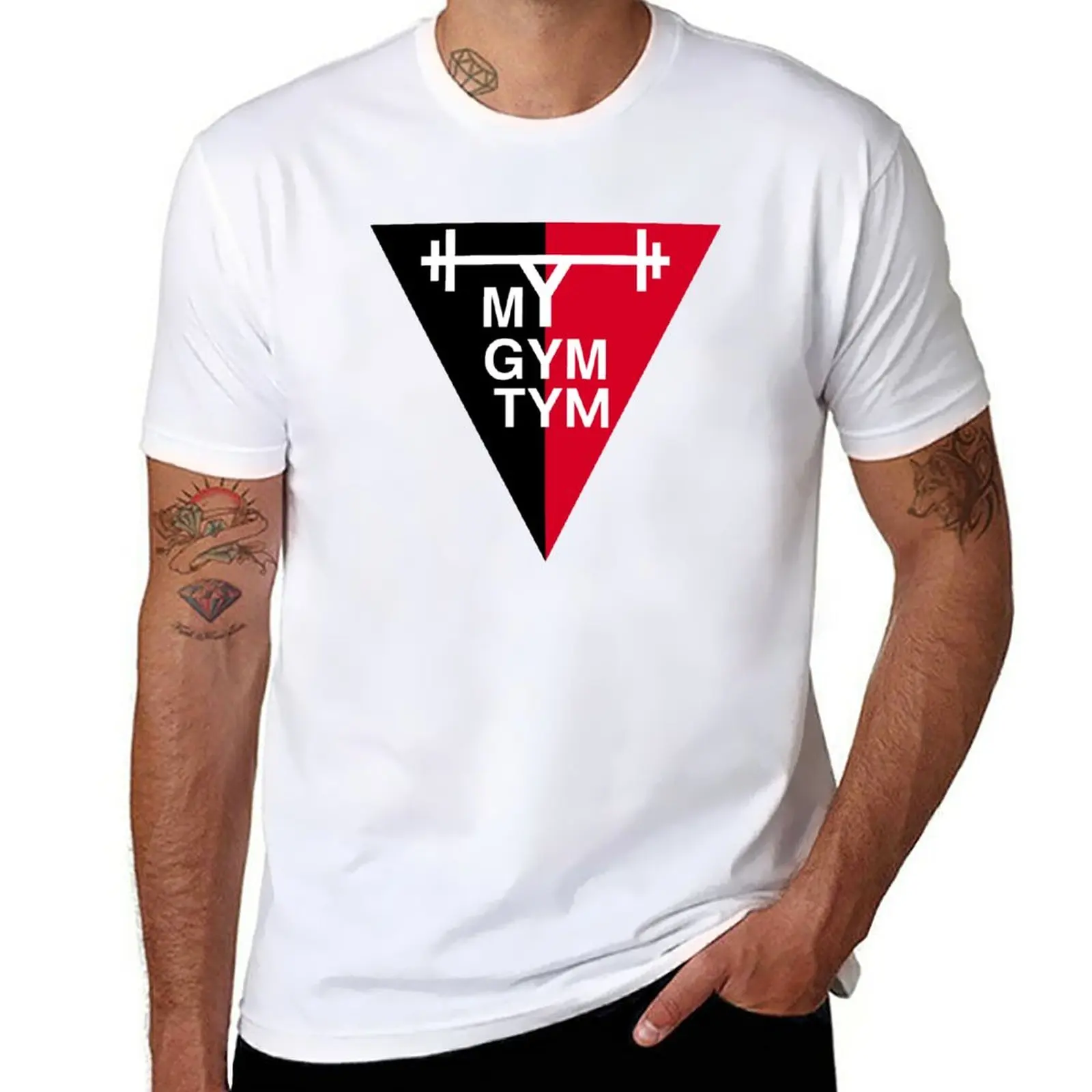 

New MY GYM TYM - Time for the GYM! T-Shirt quick drying t-shirt tops mens t shirts pack