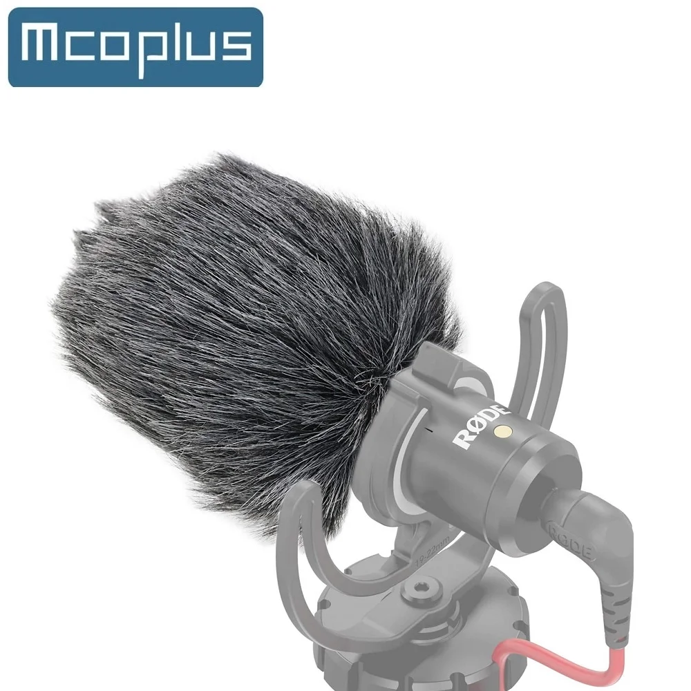Mcoplus Microfono Parabrezza Peloso Per Rode Videomic Me Microfono/Rode Videomicro Microfono