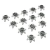 14Pcs Golf Shoe Spikes Replacement Screw Cleat System Studs Fast Twist 3 Colors Shoe Spike Pins Golf Training Aids Accessories 5