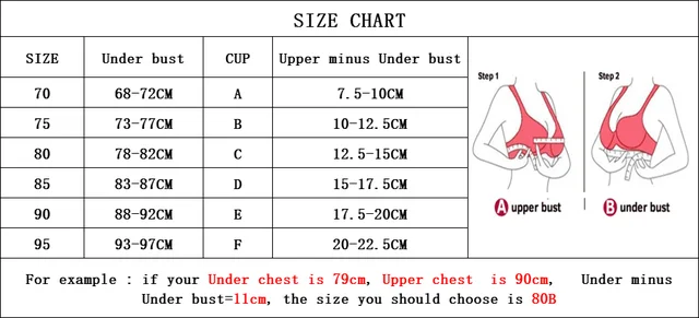 Gathered Underwear Bra with Steel Ring Set 10