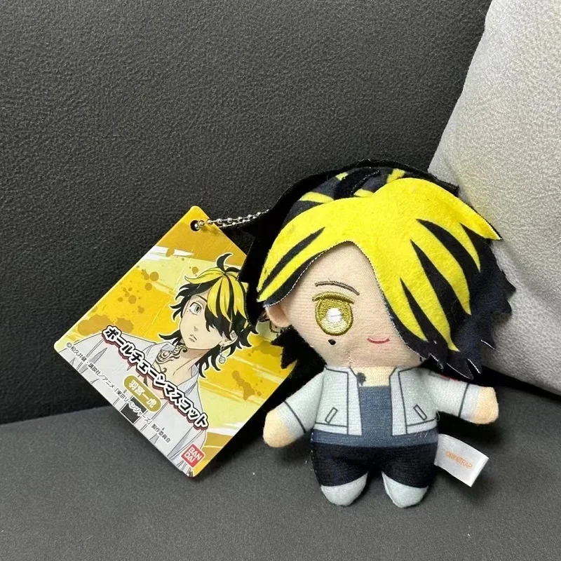 10cm JP Anime Kawaii Tokyo Revengers Plush Doll Toy Baji Keisuke Matsuno Chifuyu Takashi Mikey Anime Cute Soft Stuffed Pillow 2
