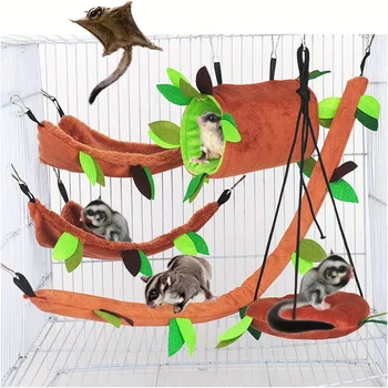 Plush Hamster Hammock Set 1