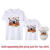Disney Halloween Skeleton Shirts Funny Disney Balloon Mickey Minnie and Friends Family Matching Outfits Look Dad Mom Kids Tees 4