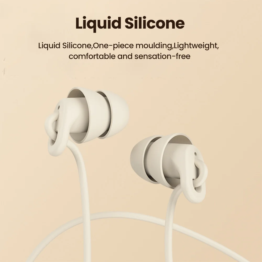 Soft Silicone In-ear Wired Headphones 3.5mm/Type C Jack Earphones Sleep Handsfree Wired Headset With Mic Noise Canceling Earbuds 2