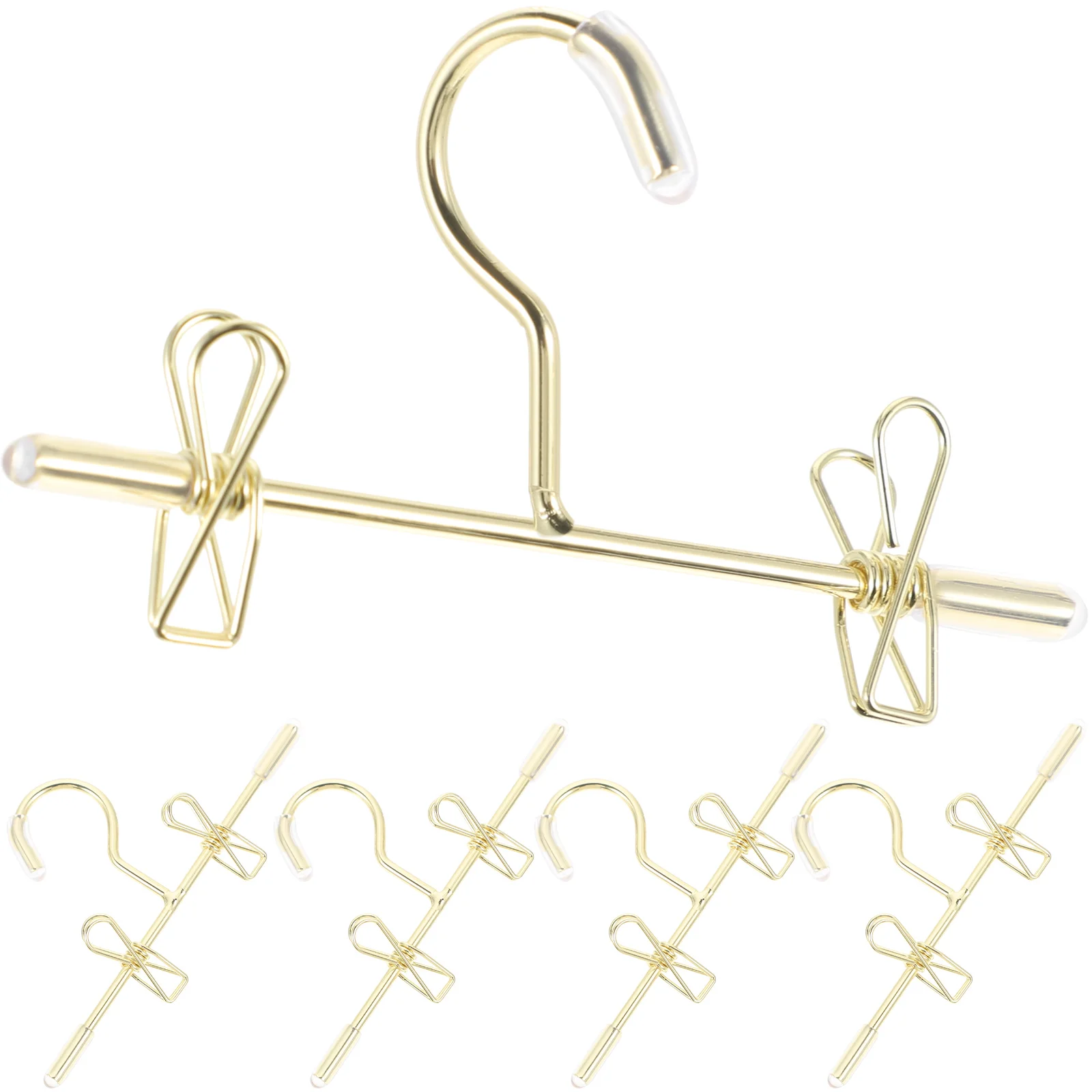 5 Pcs Hanger Hangers Wardrobe Small House Delicate Iron Supply Simulated Baby Dress Hanging Racks