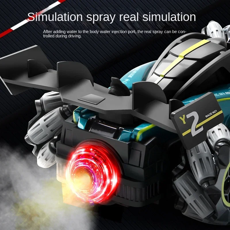 f1 RC Car Gift Children toys rc drift car remote control car toys for kids Gift for Boy Gesture Radio Remote Control Spray Stunt 2
