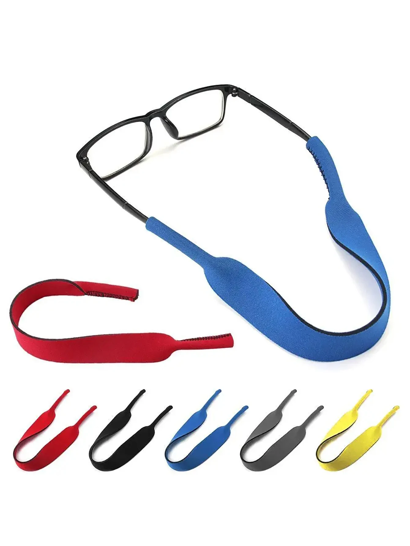1 Stück Herren Outdoor-Sport Laufen Sonnenbrillenband Unisex Anti-Drop-Tempelgurt Schwimmbrillenhalter Ideale Wahl für Geschenke – Detail 1