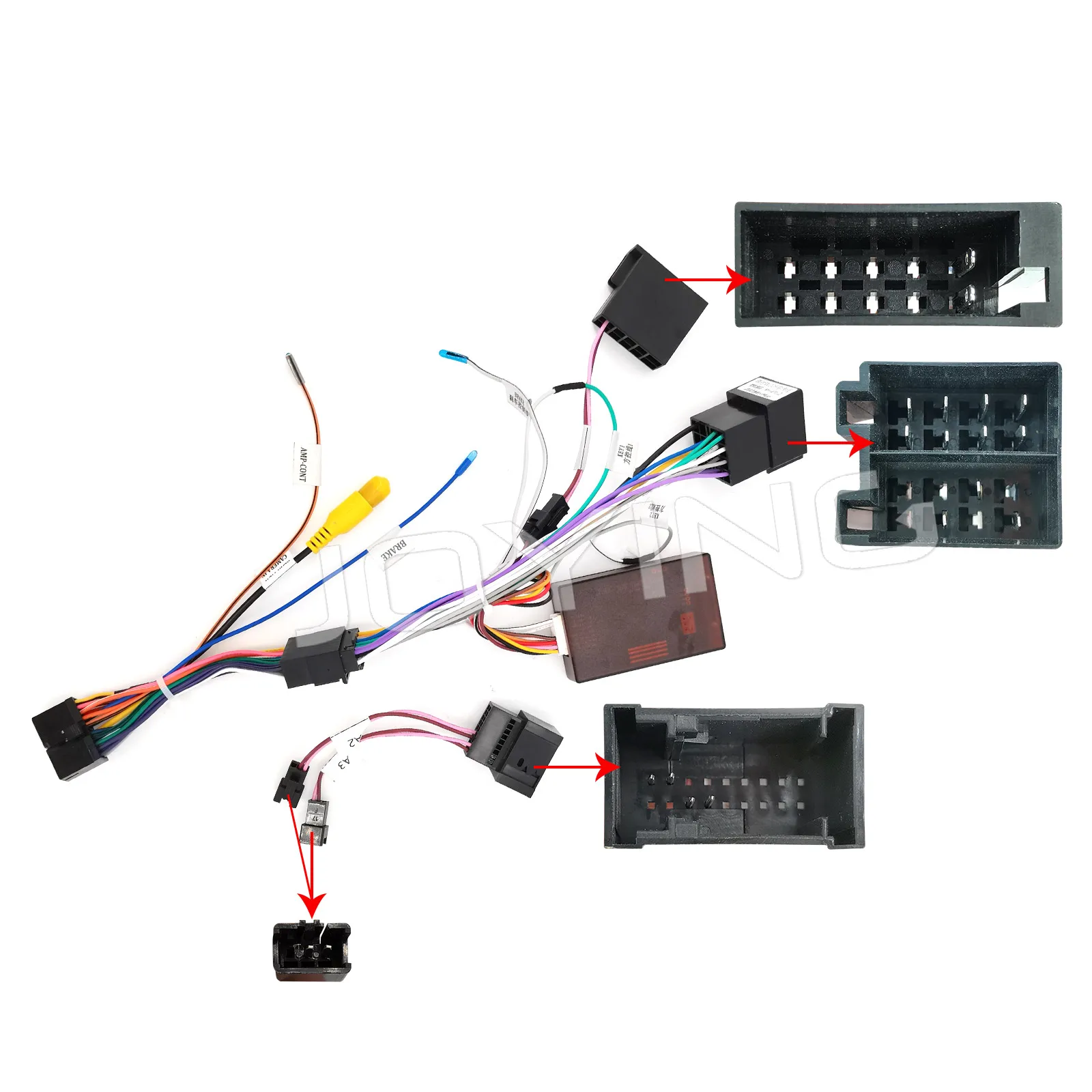 

Joying Special Steering Wheel Canbus Harness Adapter For Mercedes Bens With Small Plug .